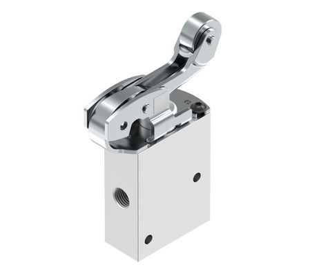Valva de alavanca de rolamento Festo VMEF-RT-M32-M-G18 com mola mecânica de largura nominal de 5,6 mm