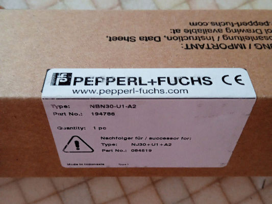 Pepperl Fuchs NBN30-U4-A2 Sensor Indutivo com Face Sensor PA Durável