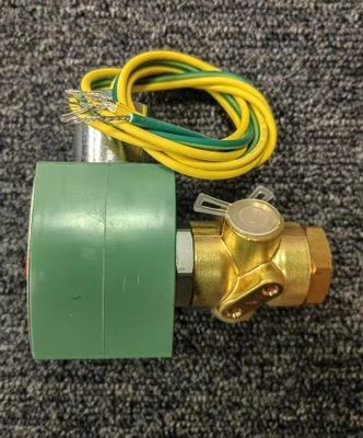 24 VDC Nivel de alimentação de entrada ASCO 8262G262 Red-Hat II Válvulas solenoides de ação direta Tipo de ação solenoide