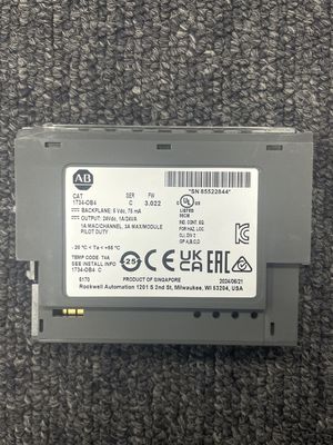 Módulo de saída de ponto Allen Bradley original CAT 1734-OB4 com 512 MB de RAM