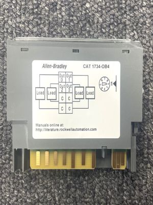 Módulo de saída de ponto Allen Bradley original CAT 1734-OB4 com 512 MB de RAM