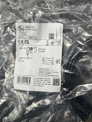 Sistema de cordas feminino IFM EVC005 ADOAH040MSS0005H04 Resistente a óleos e refrigerantes