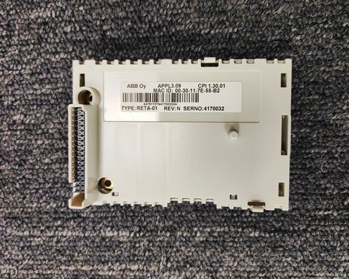 ABB RETA-01A série R RETA-01 é um módulo de adaptador Ethernet de 1 porta que suporta dois protocolos de comunicação