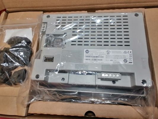 Allen-Bradley 2711R-T7T PanelView 800 Terminal Gráfico Rede Ethernet/IP Avançada e Design de Corrente de Saída 2.3 A