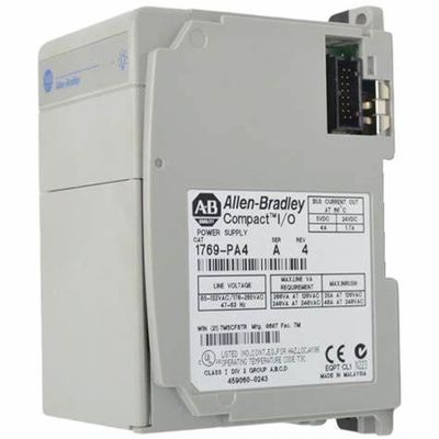 Allen Bradley 1769-PA4 1769 CompactLogix fonte de alimentação para Panelview Plus 7 linha de produtos