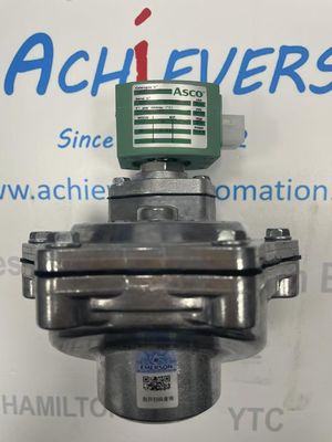 ASCO SCG353G047 Válvula solenoide de pulso 0...20 mA Faixa de sinal de entrada e pressão máxima de 40 MPa