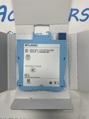 MTL4546C Isoladores intrinsecamente seguros Faixa de sinal Saída 4 a 20mA Indicação de potência verde