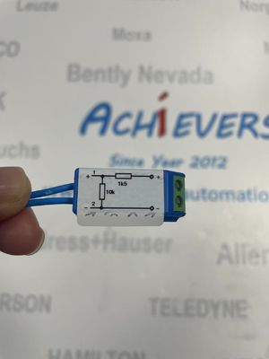 Compacta e leve P&F NAMUR Resistor Network F-NR3-Ex1 com massa aproximada de 150 g