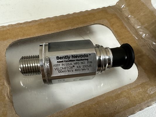 RS-485 Interface Bently Nevada 330525-00 Velomitor XA Sensor de Piezo-velocidade Desempenho de ponta com classificação de proteção IP67