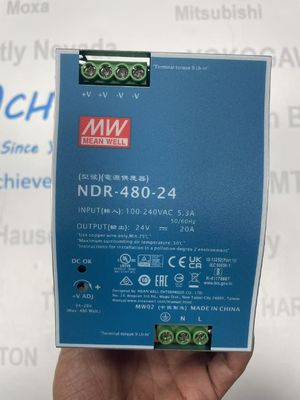 Mediano bem NDR-480-24 DIN Fornecedores de energia ferroviária