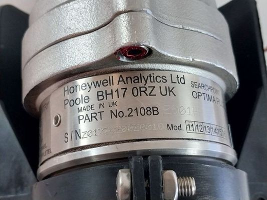 Honeywell 2108b2001H Searchpoint Optima Plus Gas Detector 320r/min Velocidade nominal 1/4" Conexão de processo NPT