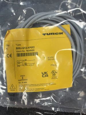 Turck BI5U-Q12-AP6X2 Sensor indutivo Intel Atom E3827 Tipo de CPU e operação de limite de binário definidos por parâmetros
