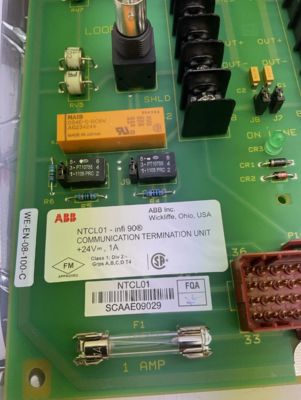 Unidade de terminação de ligação de comunicação ABB NTCL01