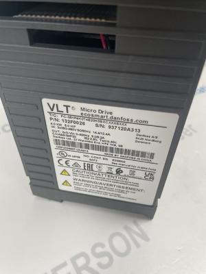 Danfoss FC-051P4K0T4E20H3BXCXXXSXXX Conversor de Frequência AC, Pressão de 10 bar e Material de Vedação NBR