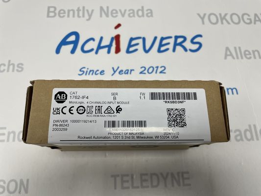 Allen-Bradley 1762-IF4 é um módulo de entrada analógica compacto de quatro (4) canais diferenciais