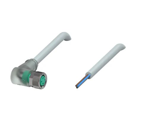 Cabo de conexão fêmea  V3-WM-E2-5M-PUR M12 3 pinos