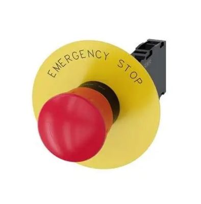 SIEMENS 3SU1100-1HB20 1FH0 BOTÕES DE EMERGÊNCIA tipo cogumelo