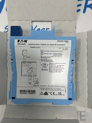 MTL4546C Isoladores intrinsecamente seguros Faixa de sinal Saída 4 a 20mA Indicação de potência verde