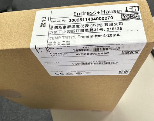 Transmissor de temperatura Endress Hauser iTEMP TMT71-10W1/1J5