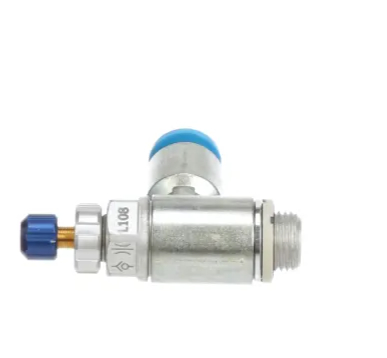 Festo válvula de regulação de caudal unidirecional GRLA-1/8-QS-6-D
