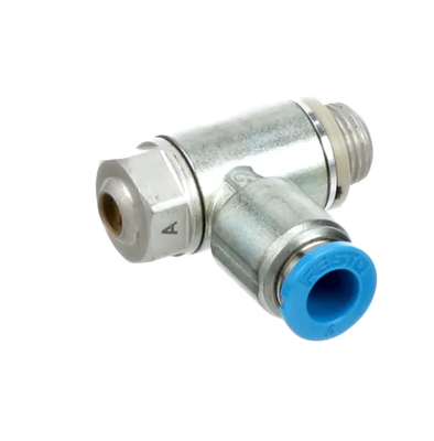 Festo válvula de regulação de caudal unidirecional GRLA-1/8-QS-6-D