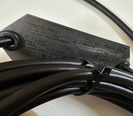 Endress Hauser FMX21-1CE62/1 Transmissor de nível hidrostático Waterpilot com célula de medição cerâmica