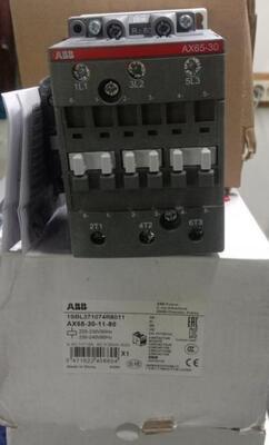 Contactor de blocos com acionamento AC ABB AX65-30-11-80