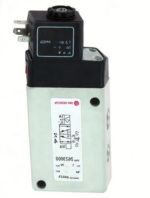 Válvula de espiral de pistão de ação eletromagnética indireta da série Norgren 26230