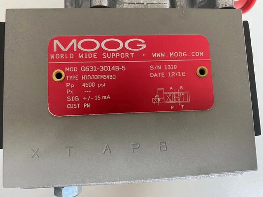 Válvula Servo Eletro-Hidráulica MOOG G631-3014B-5