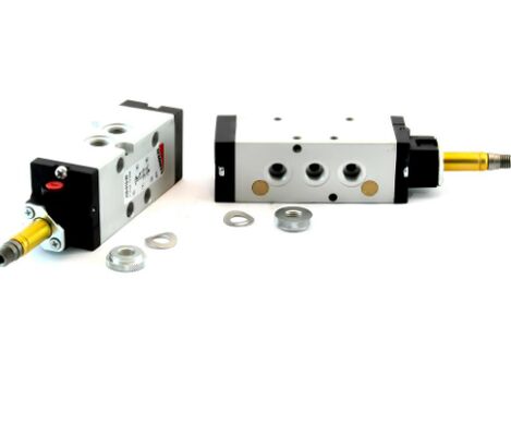 Válvula Solenoide Camozzi 458-015-22 de Alta Confiabilidade Série 4 de 5/2 Vias