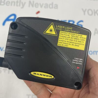 BANNER LT3PILVQ Sensor Laser Retro-refletivo de Tempo de Voo de Alta Precisão