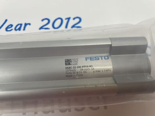 Cilindro pneumático padrão Festo DSBC-32-100-PPVA-N3 SO