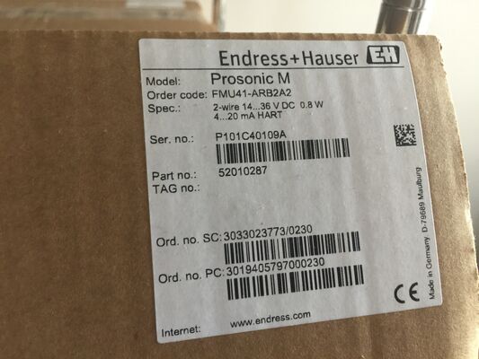 E+H FMU41-ARB2A2 Transmissor de Nível Ultrasônico Prosônico M