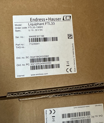 E+H FTL33-1369/0 Interruptor de nível de diapasão vibrônico higiênico Liquiphant
