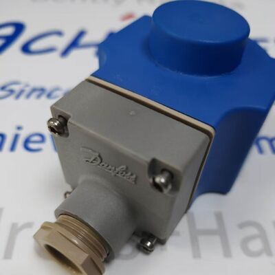 Danfoss 018F6857 Bobina de solenoide 24VDC Caixa terminal IP67