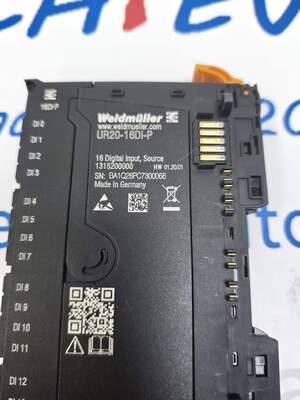 Weldmuller UR20-16DI-P u-remote 16-Channel PNP Digital Input Remote I/O Module