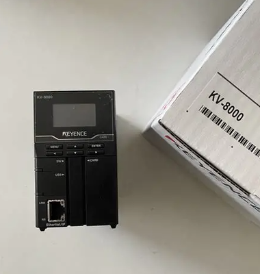 Unidade de CPU PLC de alta velocidade KEYENCE KV-8000