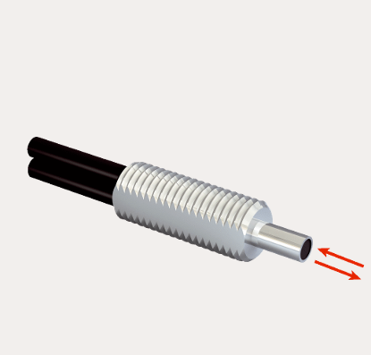 SICK LL3-DB01 Cabo de fibra óptica difusa-refletora para sensores industriais de fibra óptica