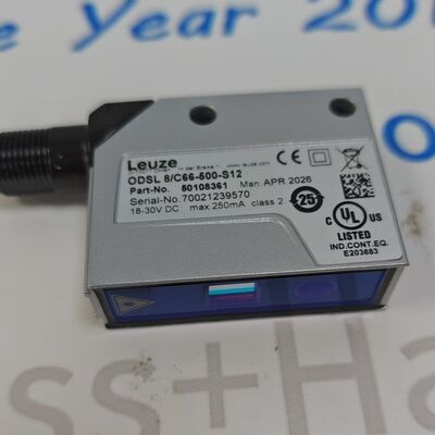 Leuze ODSL 8C66‐500‐S12 Sensor de distância óptico a laser