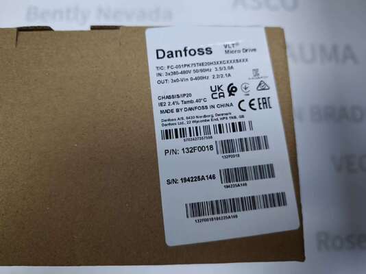 Danfoss 132F0018 VLT FC51 Micro Drive Inversor de Frequência