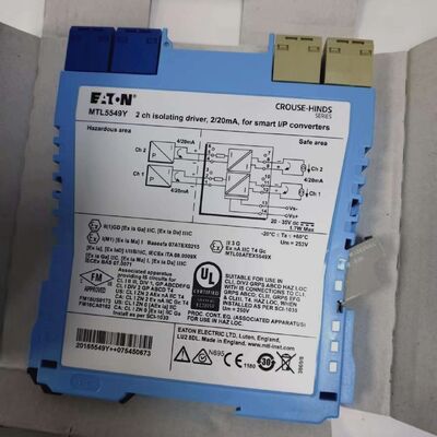 MTL5549Y MTL Driver Isolador de 2 Canais para Posicionadores de Válvula HART 4-20mA