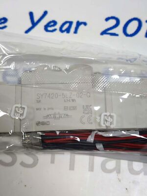SMC SY7420-5LZ-02-Q válvula de solenoide pneumático de 5 portas