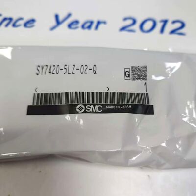 SMC SY7420-5LZ-02-Q válvula de solenoide pneumático de 5 portas