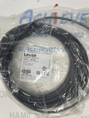 Leuze KD U-M12-5W-P1-100-3DP Cable de ligação Fluxo 0,70 Cv Projetado para instalações químicas e de energia