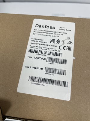 Danfoss FC-051P4K0T4E20H3BXCXXXSXXX Acionamento AC de frequência