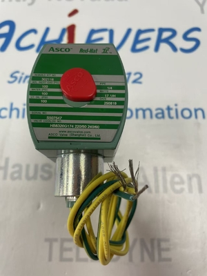 ASCO SCE238D008EMO.24/DC - Corpo de latão, EPDM, G1/2, 2/2 NC, Série 238 Válvulas solenoides piloto operadas em piloto