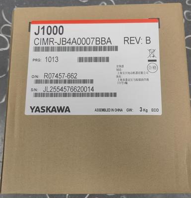 Conversor de frequência Yaskawa VFD CIMR-JB4A0007BBA