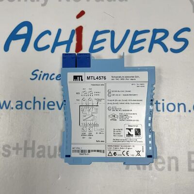 Barreira de segurança intrínseca alimentada por loop de 2 fios MTL4576 da MTL