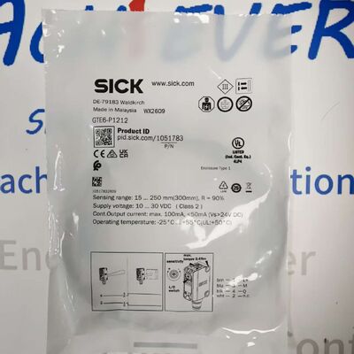 SICK GTE6-P1212 Sensor fotoelétrico difuso em miniatura