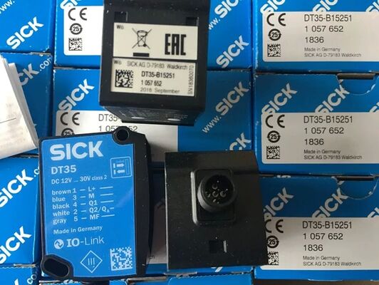 SICK dt35 b15251 folha de dados Sensor de distância a laser de tempo de voo